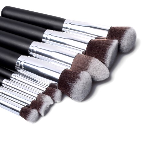 XCSOURCE 8 tlg Profi Make Up Pinsel Set Lidschattenpinsel Rougepinsel Stiftung Pinsel Puderpinsel Kosmetik, Salon, party schwarz MT78 - 3