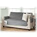Produktbild JEMIDI Schonbezug für Sofas 3 Sitzer Sessel Schoner Sofabezug Sofaschonbezug Sofa Überwurf Sesselschoner Sofaüberwurf 191cm x 279 cm - 3 Sitzer Anthrazit/Hellgrau