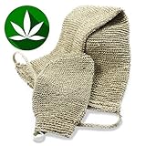 Peeling-Handschuh & Rückengurt im Set - strapazierfähige...