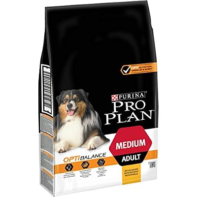 PRO PLAN Medium Adult avec OPTIBALANCE Riche en Poulet - 7 KG - Croquettes pour chiens adultes de taille moyenne