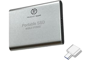 Product Giant Portable External SSD, 4TB Storage, 1050MB/s Speed, USB-C 3.1, Compatible with Xbox Windows Mac (Silver, 4, TB)