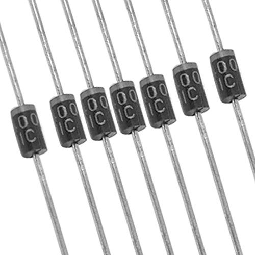 TOOGOO (R) 50 x 1N4004 400V 1A DO-41 Axial Bleigleichrichter Dioden - 2