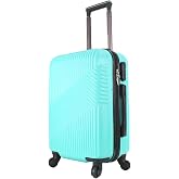 Gen&eacute;rico Cabin Suitcase ABS 55x35x20 cm with 4 Wheels 360&deg; Rotation, Safety Lock, Telescopic Handle | Lightweight Hand Luggag