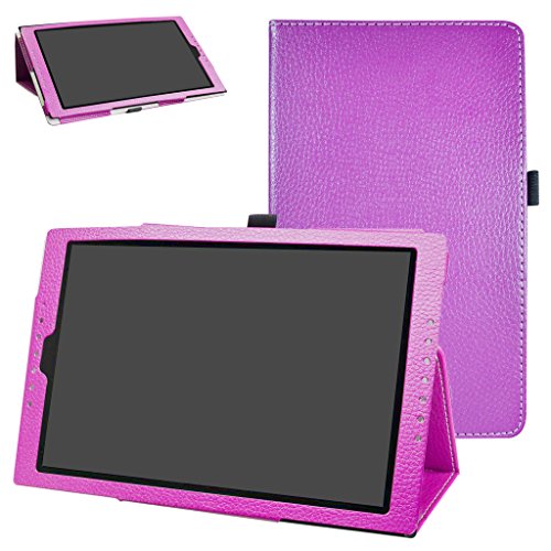Medion Lifetab X10302/X10301 hülle,Mama Mouth Folding Ständer Hülle Case mit Standfunktion für 10.1" Medion Lifetab X10302/X10301 Android Tablet PC,Violett