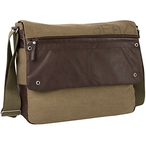 DANIEL RAY Umhängetasche NEVADA L Schultertasche Laptop Tasche Beige Desert
