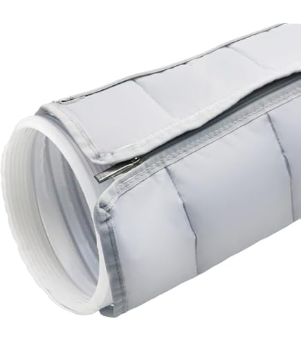 Manchon Isolant Pour Tuyau De Climatiseur Portable - 150 Cm, S'adapte Aux Diamètres 12.7cm/15cm - Isolation Thermique, économie D'énergie