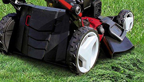 Einhell Benzin Rasenmäher GE-PM 53 S HW B&S (2,3 kW, 150 cm³, Schnittbreite 53 cm, Schnitthöhenverstellung 6-fach 25-70 mm, 80 L, Highwheeler) - 9