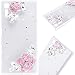 Produktbild GrandEver Sony Xperia XZ Hardcase Hülle Bumper Durchsichtige Hartschale Glitzer Dimant PC Rückschale Transparent Schutzhülle mit Bling Muster Klar Dünne Ultra Slim Rückseite Clear Case Cover Handy Tasche Premium Handyhülle Backcover - Kamelie