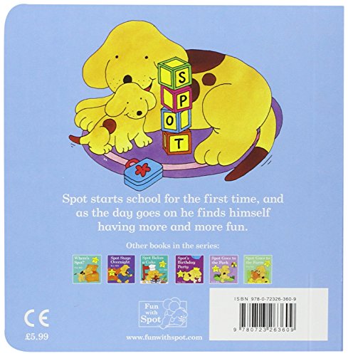 Book's Cover of Spot Goes to School