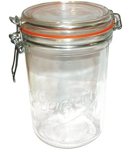 Bocal Le Parfait Super Jar 350 with Wire Hinged Lid France