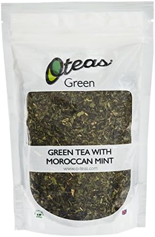 Oteas Green Tea With Moroccan Mint Loose Leaf Tea Pouch (Pack of 3, 300G)