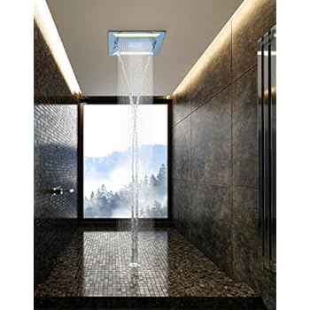 Auriga Multifunction Shower Changing Led With Remote And Complete