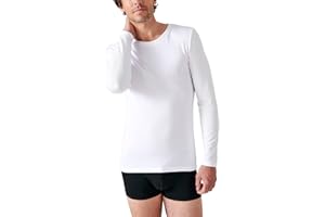 Damart T- Shirt Thermolactyl Manches Longues, Double Face Haut Thermique Homme