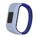 Produktbild Für Garmin Vivofit Jr Uhr, yuyoug Elegantes Ersatz Weich Silikon Handgelenk Zubehör Band Silikon Verstellbarer Tragegurt Verschluss für Garmin Vivofit Jr Armbanduhr, klein & groß Größe, Silikon, C, S