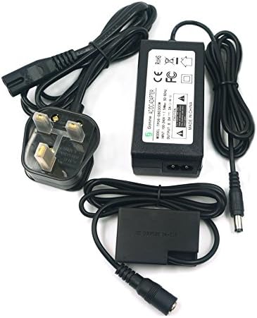 Gonine ACK-E18 replacement AC Power Adapter Kit / DR-E18 Battey Charger for Canon EOS 750D, 760D, Rebel T6i, T6s Digital SLR Cameras