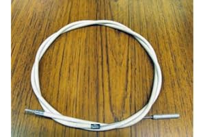 STURMEY ARCHER 3 SPEED TRIGGER GEAR CABLE ,SMOOTH WHITE FULL LENGTH OUTER CABLE