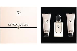 ‎EMPORIO ARMANI Giorgio Armani Si Set (100ml Eau de Parfum + 75ml Body Lotion + 75ml Shower Gel)