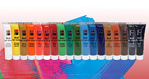 Marabu 121000201 – Acrylfarben Set 18 x 36 ml - 3
