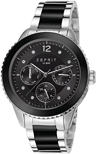 ESPRIT Damen-Armbanduhr Marin Remix Analog Quarz Edelstahl ES106712001 ESPRIT Damen-Armbanduhr Marin Remix Analog Quarz Edelstahl ES106712001