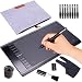 Produktbild Grafiktablett PC / MAC, Ugee M708 drawing tablet 25,4 * 15,2cm, Zeichentablett mit Wiederaufladbarem Stift mit 9 Stiftspitze, 5080 LPI und 2048 Druckempfindlichkeitsstufen für Windows 10/8/7 Mac OS
