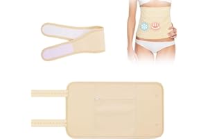 AOOWU Okład z oleju rycynowego, 2 sztuki wielokrotnego użytku zestaw okładów z oleju rycynowego, organiczny okład kompresyjny z oleju rycynowego do detoksykacji wątroby z torbą do przechowywania