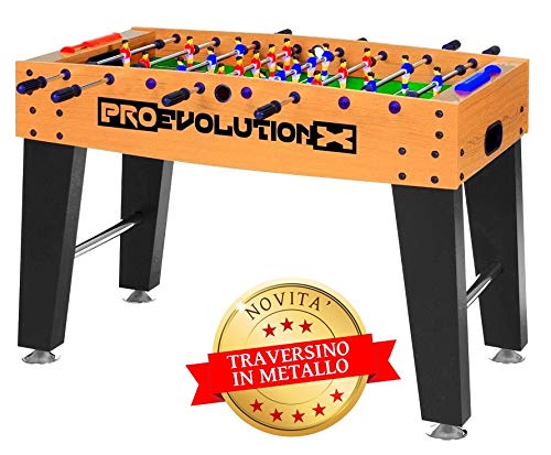 Sport One Calciobalilla PRO Evolution X Aste Rientranti da Interno con Palline - Esclusiva Italia - Novita