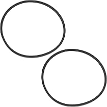 2 Cinghie Di Trasmissione K660 - Gomma - Circonferenza 660mm, Larghezza 8mm - Per Macchine Perforatrici