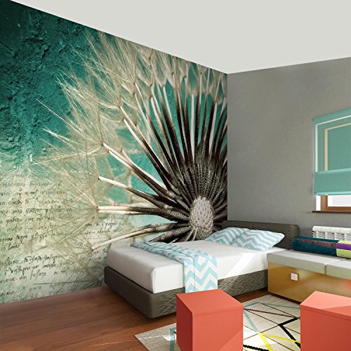 Fototapete Pusteblume 396 x 280 cm – Vliestapete – Wandtapete – Vlies Phototapete – Wand – Wandbilder XXL – !!! 100% MADE IN GERMANY !!! Runa Tapete 9023012b - 5