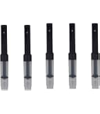 Convertitore Universale Per Penna Stilografica: Ricaricabile A Pistone, In Metallo (7 Cm) - 2