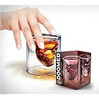 Packnbuy Doomed Skull Shot Glass Use Upside Down With Whiskey Vodka Party Gift