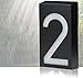 Produktbild Zantec Solarbetriebene Hausnummer Doorplate Lampe 6 LED Lichtbetriebene Wandleuchte Sign Lampe