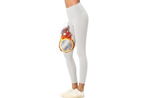 Tolaler Leggins Termicos Mujer, Suaves y Cómodos Pantalones de Yoga Moldeadores de Cintura Alta para Mujer Mallas Invierno Mujer Opacos y Elásticos con Bolsillos/Deporte/Fitness/Ocio