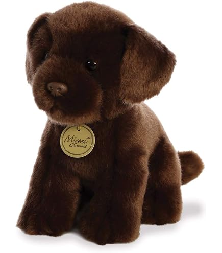 Aurora 31295 Mini Flopsies - Peluche Blackie Labrador, Morbido E Tattile, 20 Cm, Con Corpo In Bean Bag, Per Bambini Dalla Nascita, Colore Nero