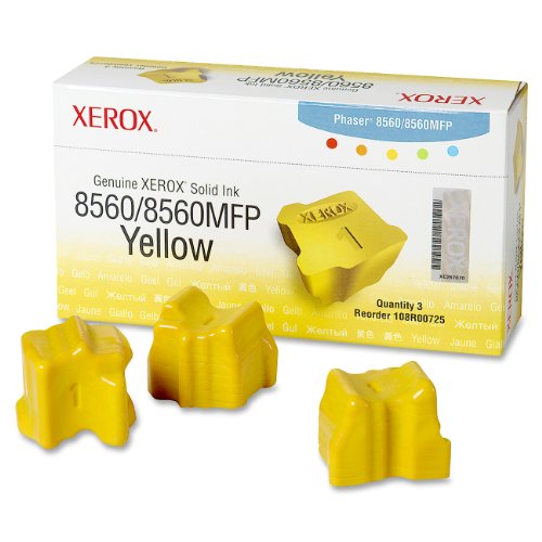 Preisvergleich Produktbild Xerox Solid Ink für PH8560 / 8560MFP, 3-Stück, gelb