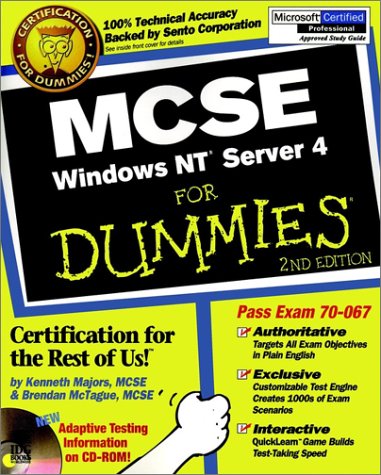 McSe Windows Nt Server 4 for Dummies