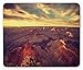 Produktbild Canyon Mouse Pad, Vintage Retro Photo of Grand Canyon Top Tourist Destination Mountains View Image, Standard Size Rectangle Non-Slip Rubber Mousepad, Tan Brown