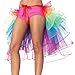 Produktbild Luckshop2012 Regenbogen Multicoloure Ballett-Tanz-Rüschen Layered Tiered Kleid Rock