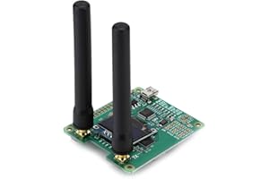 HOPCD MMDVM Hotspot Module, V1.3 for MMDVM HS Dual Hat Duplex Hotspot Module with OLED Display+Antenna Support for P25/DMR/YSF/NXDN/DMR