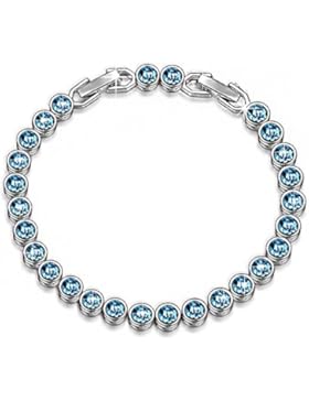 LADY COLOUR - Ozean Traum - Armband Damen mit Kristallen von SWAROVSKI® - A Little Romance Kollektion