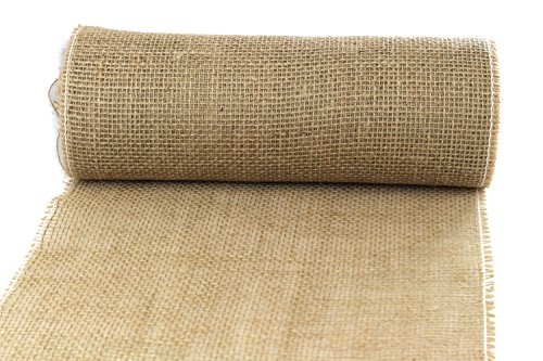 Dekoband Jute 10 m x 30 cm natur von Stumpf - 2