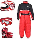 【Traje Motocrosss Niños】Por favor, consulte nuestra guía de tamaño de traje (en la imagen) para elegir el tamaño adecuado.