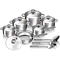 Blaumann Batteria BL-3136 15 unidades de acero, Gourmet Line