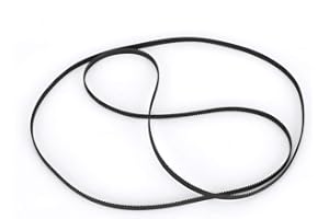 TONYSA 2 Stück Zahnriemen 3D-Druckerzubehör GT2-6-1220MM Gummi geschlossener Zahnriemenring geschlossen Zahnriemen Gummi Übertragungsriemen 3D-Druckerteil