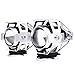 Produktbild DAMAIFENG 2 PCS 125 W 1500 LM U5 Motorradscheinwerfer LED Super Hell 12 V LED Spotlight Motorrad Fahrlicht Nebel Wasserdicht Langlebig Projektor für Auto/Piste/Motorrad Ein/Ausschalten silber