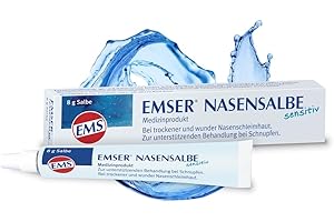 ‎EMSER Emser Nasensalbe sensitiv mit Emser Salz - Bei trockener und wunder Nase - 8 g