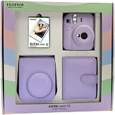 Fujifilm İnstax Mini 12 Fotoğraf Makinesi Bundle Box (LİLA)