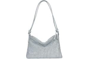Ceeyoll Damen Glitzertasche Glitzer Tasche Damen Tasche Mit Strasssteinen Damen Glitzer Tasche Umhängetasche Mit Strasssteinen Geeignet FüR Party Freizeit Und Date Geschenke