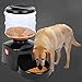 Produktbild liekas 5.5L Automatic Pet Feeder with Voice Message Recording and LCD Screen Large Smart Dogs Cats Food Bowl Dispenser Black