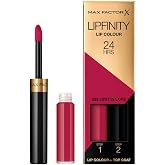 Max Factor LipFinity Lip Colour Lipstick, Shade 335 Just In Love - Step 1: 2ml Step 2: 0.1oz
