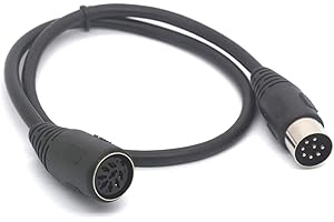 HUHANGGOD Tomost - Cavo di prolunga DIN MIDI maschio a femmina, 8 pin, per Bang & Olufsen B&O Powerlink Ect Musicial Insturement (50 cm)